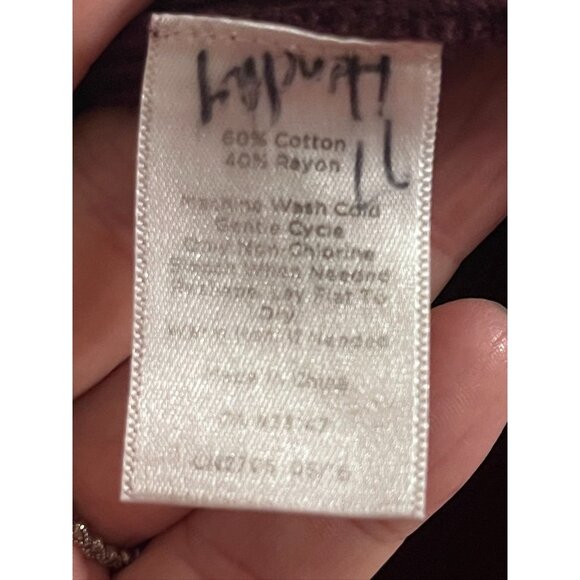 Talbots Knit Tunic Sweater M Red Old Money Classic Preppy Retro Neutral Minimal - Picture 8 of 9